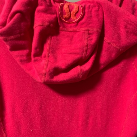 Lululemon Hot Pink Zip Hoodie Sweater Jacket - Picture 5 of 6
